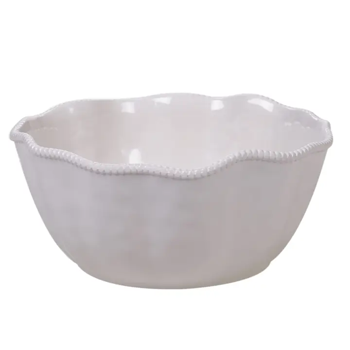 27427 Perlette Cream Deep Bowl 11 in x 5 in (830 Grams