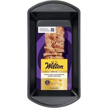 Load image into Gallery viewer, Wilton Gold Non-Stick Bakeware Large Loaf Pan, 9.25x5.25 Inch

