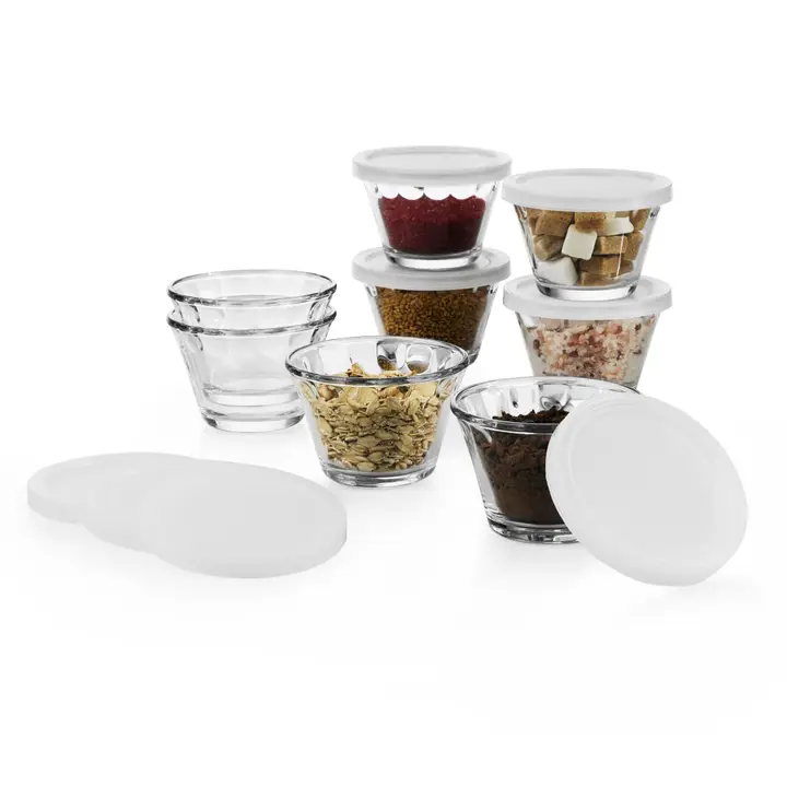 L737826 Libbey Cupcake Party Dishes with Lids Per Piece