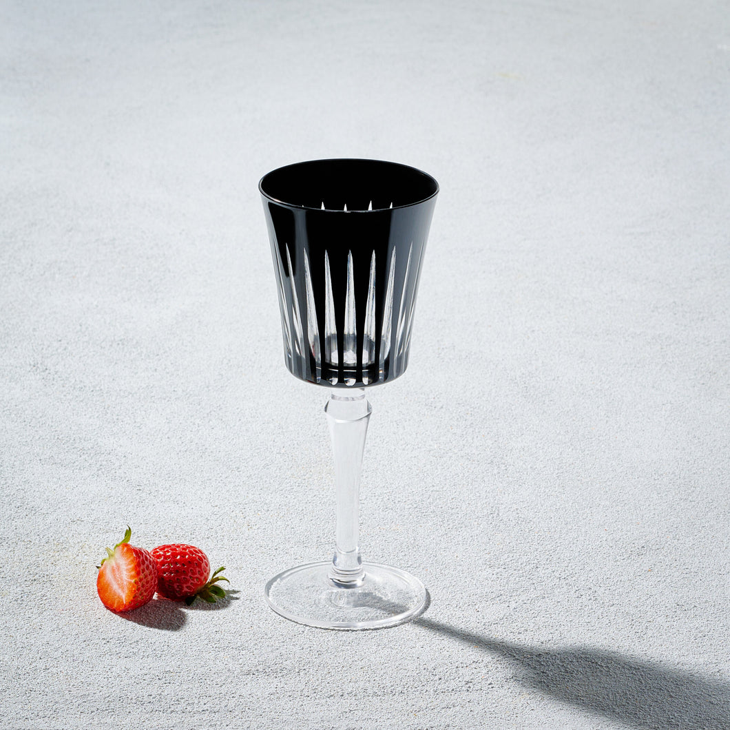 VD-TML-10BK  Set Of 6 Timeless, 10oz Water Glass, Black