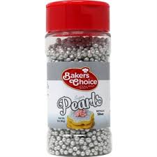 Sugar Pearls Metallic Silver
