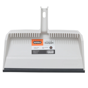 16"WideDustpan, White Smoke