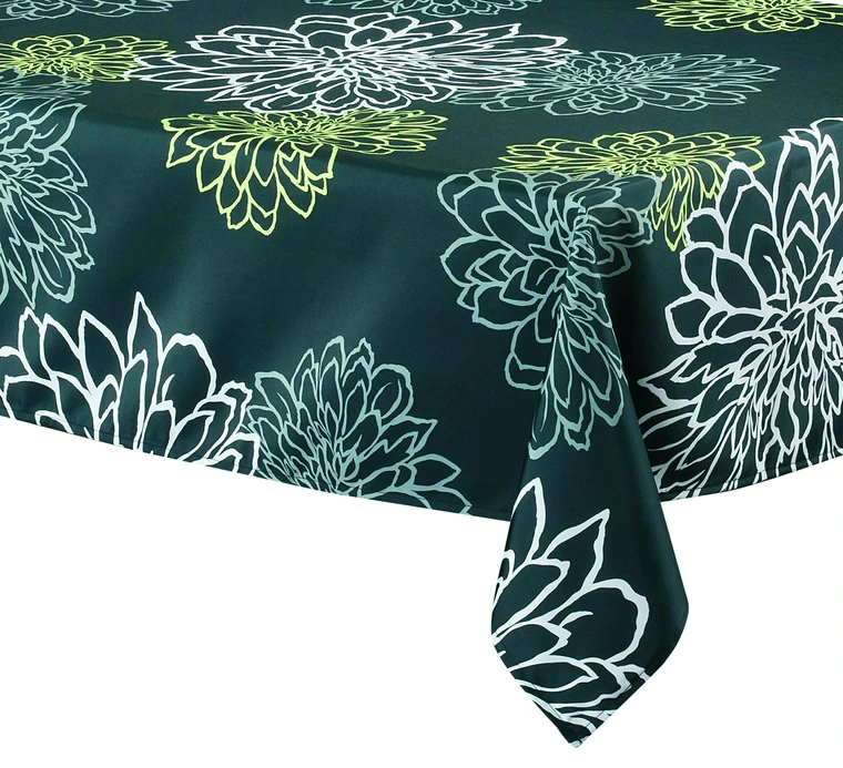 Contempo Black Tablecloth