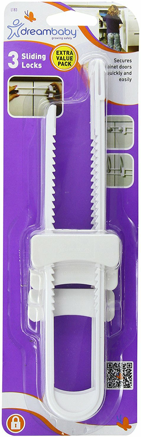 DB-CABINET SLIDE LOCK - 3/PACK