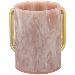 UK80679 Acrilic Clear Washing Cup 13 cm - Marble