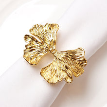 Load image into Gallery viewer, TAJ Designs Gold Butterfly Napkin Ring
