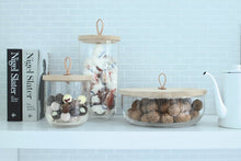 Load image into Gallery viewer, G1085-15-301 Ivalo Container &amp; Ash* Lid H6in Clear
