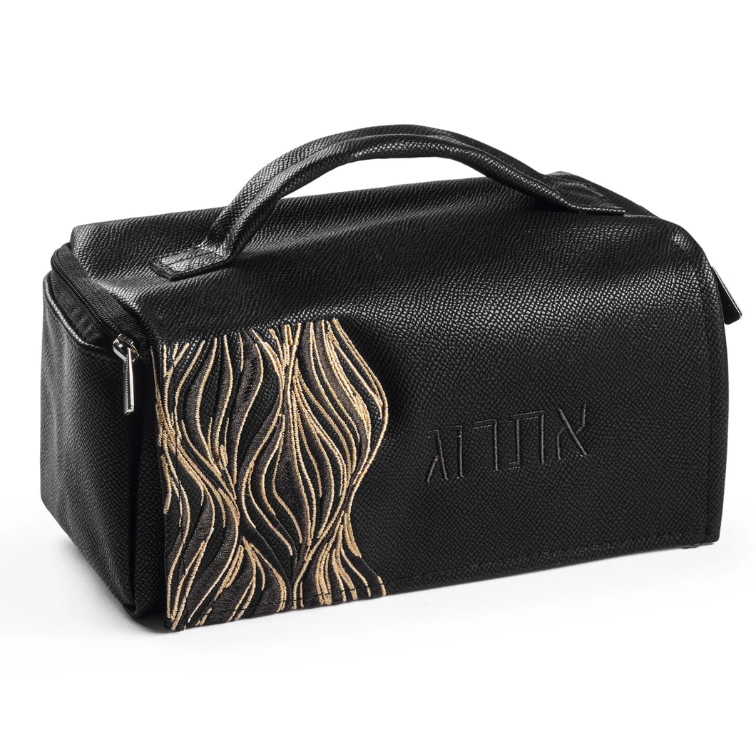 PU-EB-LA-B Lace Esrog Bag Black