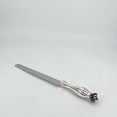 Malchus David Crown Jewel Challah Knife Non Serrated