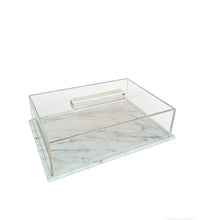 Load image into Gallery viewer, TAJ Designs Short Cake Dome Marble
