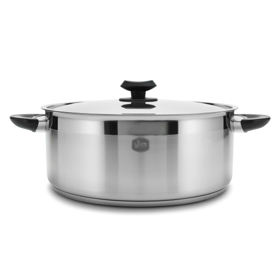 YD11 Stainless Steel Dutch Oven with Lid 11 Quart