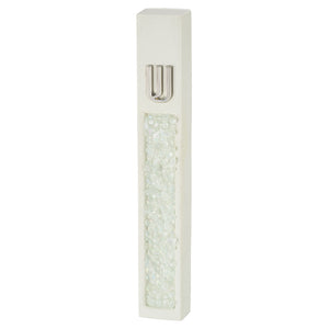 UK24506 Polyresin Mezuzah 15 cm, White