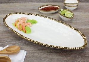 CER-2027-WG Pampa Bay Oval Serving Piece