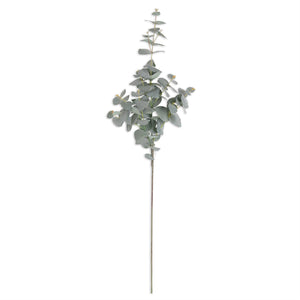 38.5 Inch Powdered Green Eucalyptus Spray