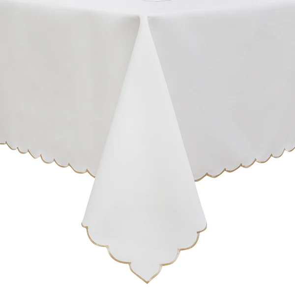 TC1559 Center/Border Gold Scalloped