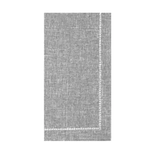 Load image into Gallery viewer, Hemstitch Napkin Set Of 4 Grey
