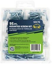 Load image into Gallery viewer, 95 PC Screw Assortment With Hard Shell Storage Case
