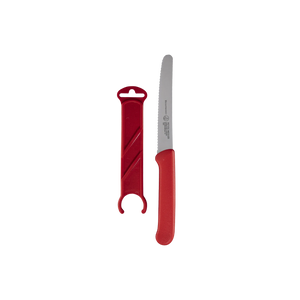 MESSERMEISTER 106/B  Petite Messer Serrated Tomato Knife with Sheath - 4.5"