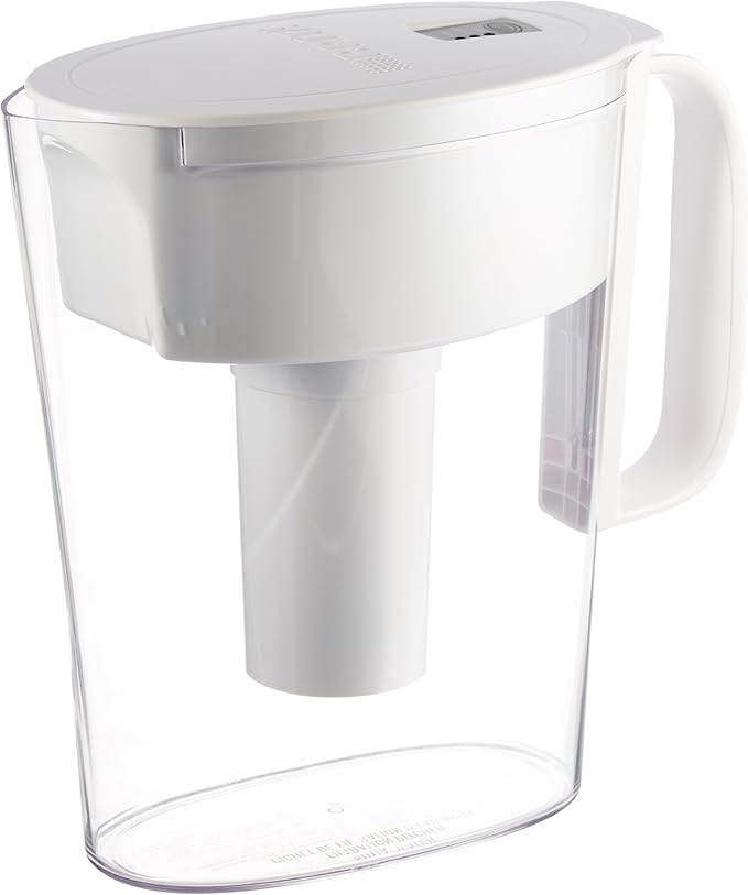 Brita Small 5 Cup Water Filter Pitcher with 1 Standard Filter, BPA Free – Metro, White
