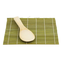 Load image into Gallery viewer, Helen's Asian Kitchen Bamboo Sushi Mat with Paddle
