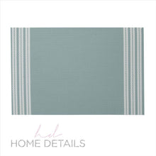 Load image into Gallery viewer, Braided Stripe PVC Woven Placemat- asst colors
