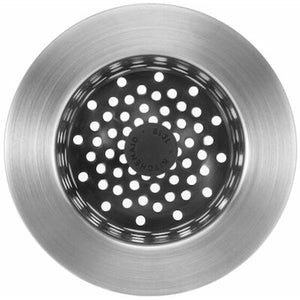 KitchenAid Stainless Steel Sink Strainer, one size, Black