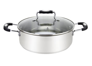 Stainless Steel Low Casserole 8.4 Quart