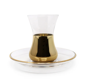 VTS3921 Seder Glasses with Gold