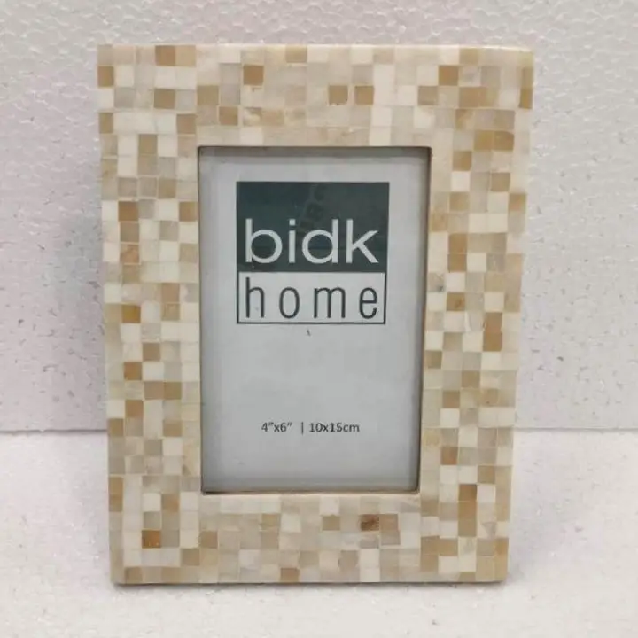 705109 4X6” Mosaic Frame Lite Brown