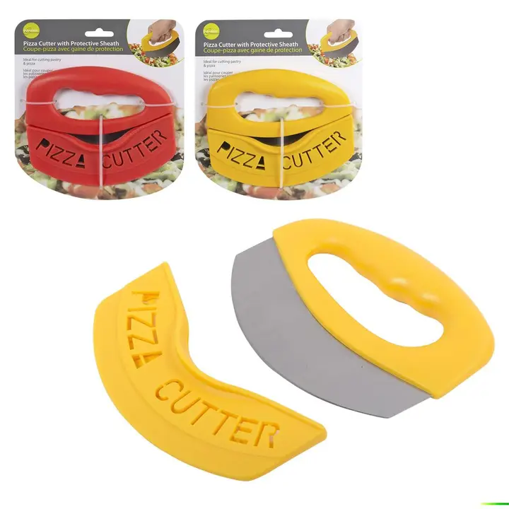 Luciano Gourmet Pizza Cutter with Blade Protective Cover