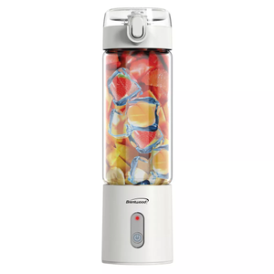 Brentwood 50-Watt 17-Oz. Portable Battery-Operated USB-Chargeable Glass Blender