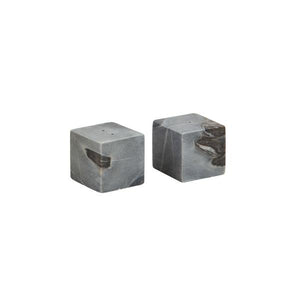 40250187G Grey Marble Salt And Pepper Set