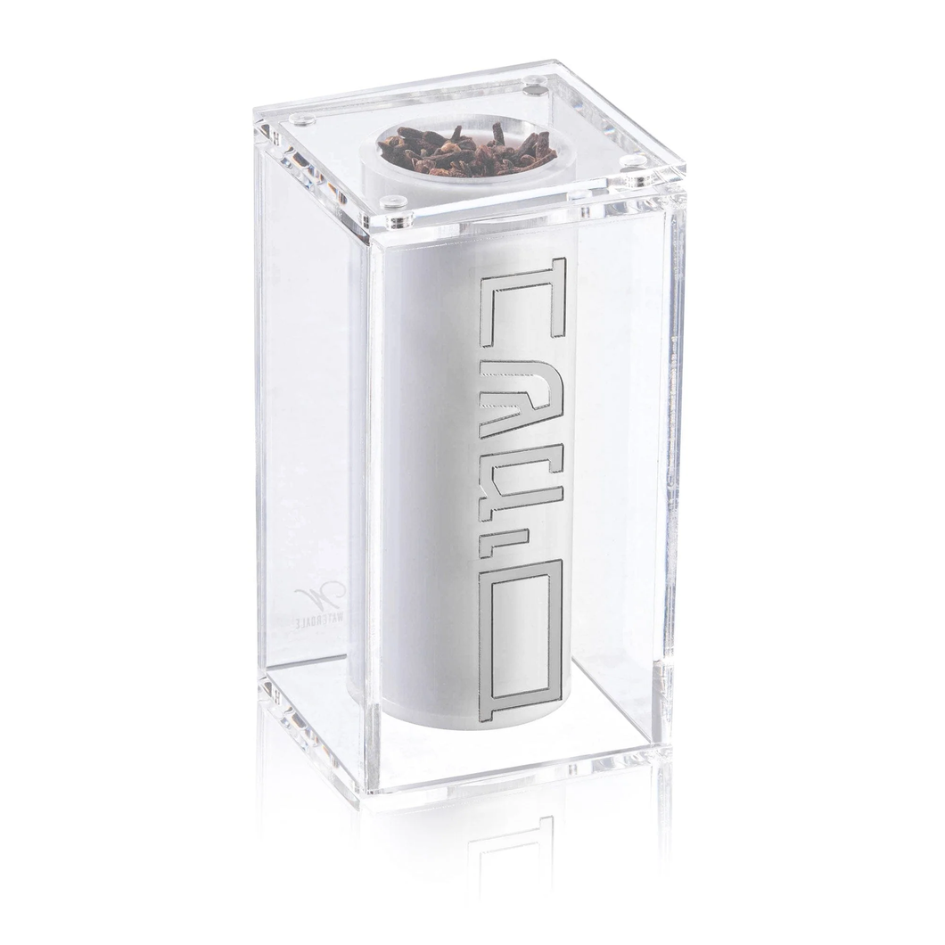 HV-BJ-SU-S Havdalah Besomim Jar - Suspended - Silver