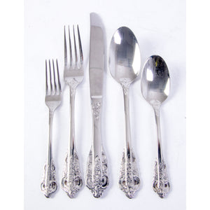 144336.20 Perrine 20 pc Flatware Set - Mirror Polish - SS