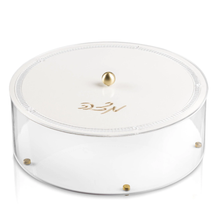 Load image into Gallery viewer, PE-MB-HMS-GO Matzah Box - Hemstitch Gold
