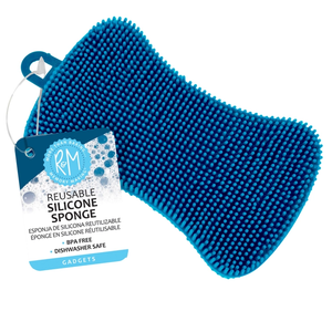 Reusable Silicone Sponge Blue