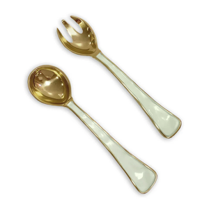 8478 ENCANTO Soho Salad Servers (Pistachio)