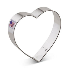Load image into Gallery viewer, 4" Heart Cookie Cutter
