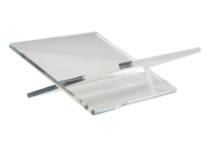 LUCITE BOOK STAND