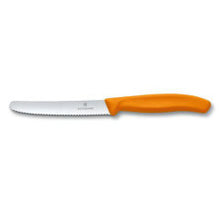 Load image into Gallery viewer, Victorinox 4.5 Inch Serrated Knife Round Tip All Colors
