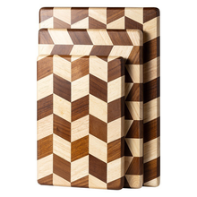 Load image into Gallery viewer, Cherle Herringbone Design Cutting Boards
