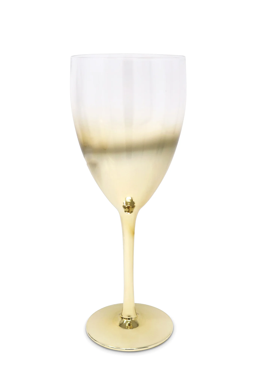 GWG4784 Water Glasses with Gold Ombre Design