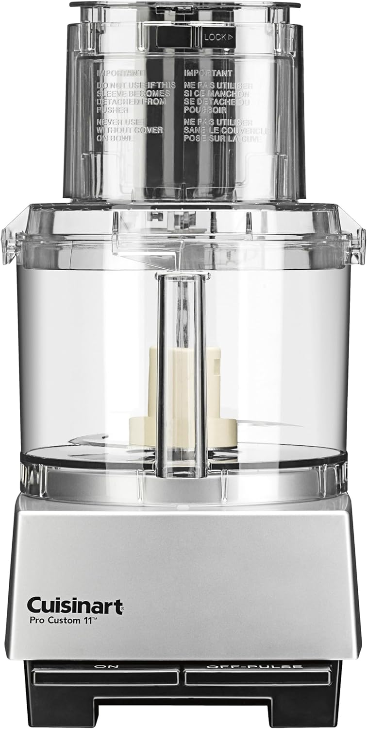 Cuisinart Food Processor, Pro Custom 11 Cup, Brushed Chrome