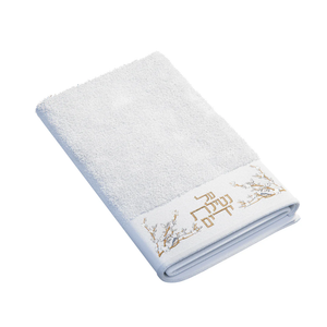 WTBB01 Botanical Blooms Al Netilas Yadayim Hand Towel
