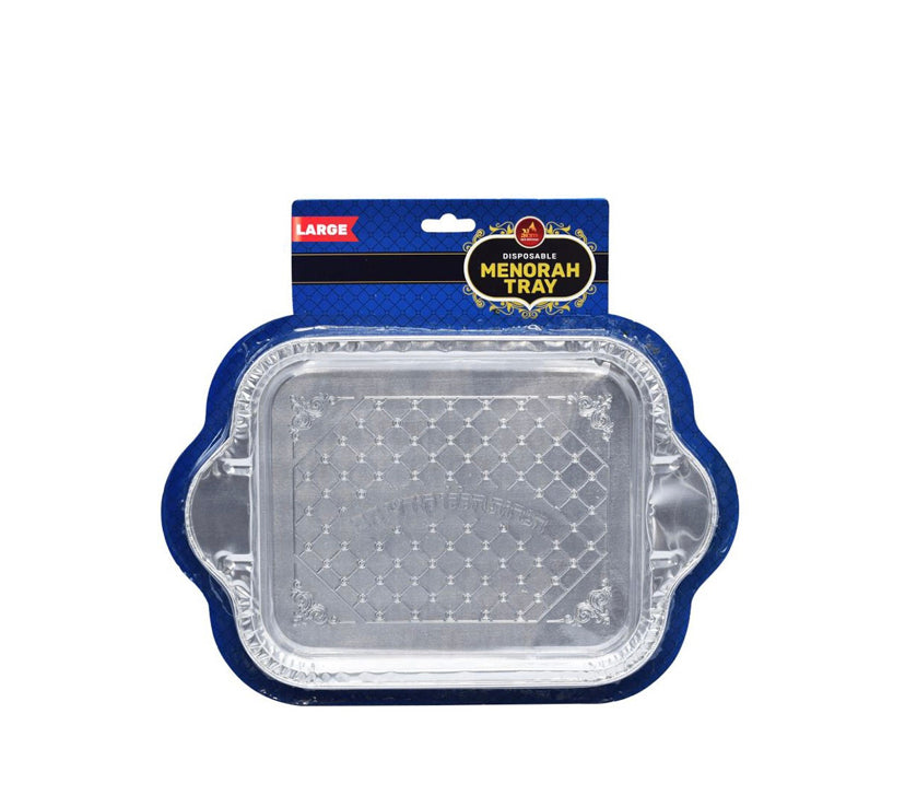 Disposable Menorah Tray Large