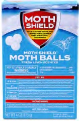 Moth Balls 4 Oz Fresh Linen Scented