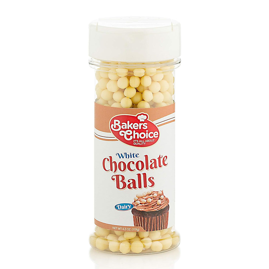 Chocolate Balls White Dairy