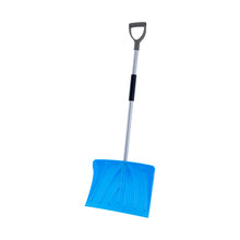 Load image into Gallery viewer, 18&quot; Snow Shovel Blue with Metal Handle
