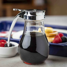 Load image into Gallery viewer, 14 oz Glass Syrup Dispenser
