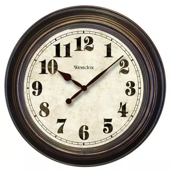 Westclox 32213 Oversized Classic 24 inch Hanging Wall Clock